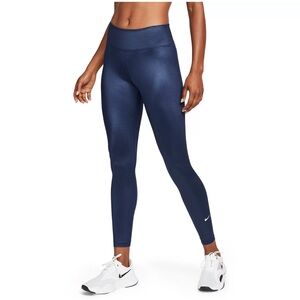 nike one midrise shine leggings